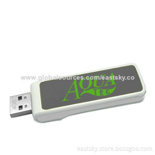 Promotional Light Up Logo Thumb Drive, Supports Plug-and-play FunctionNew
